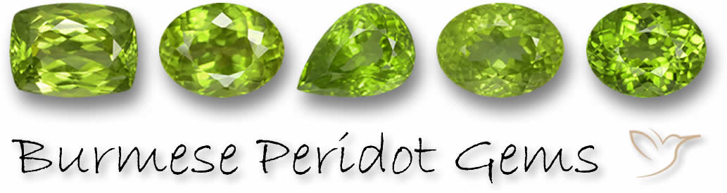 Natürlicher burmesischer Peridot