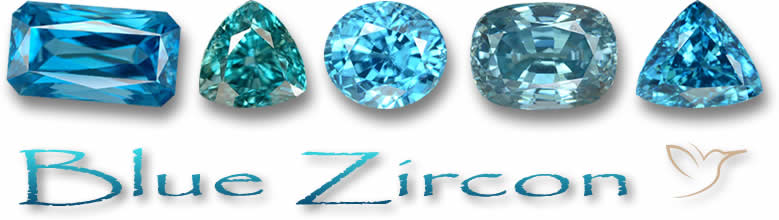 Blaue Zirkon Edelsteine kaufen