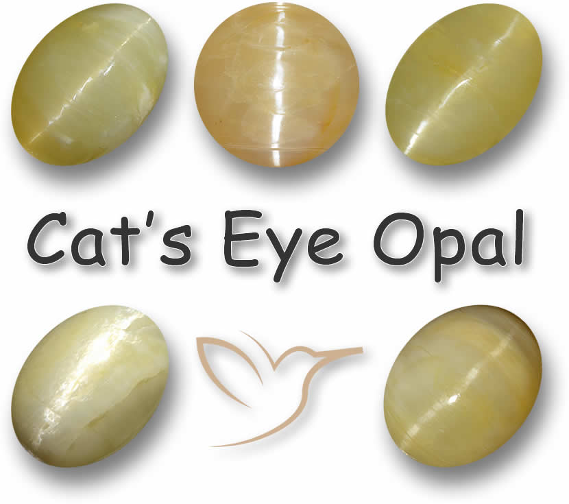 Kaufen Sie Katzenaugenopal-Edelsteine