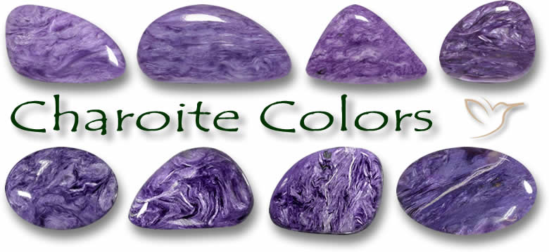 Charoite-Farben