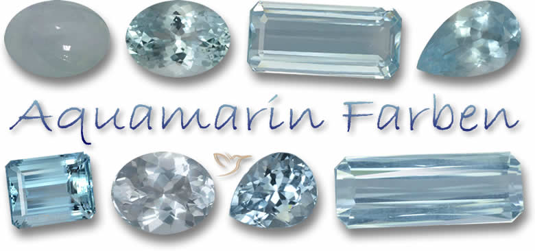 Aquamarin Farbbereich