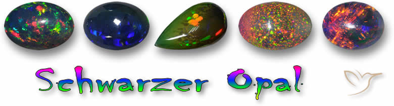 Schwarzopal Edelsteine