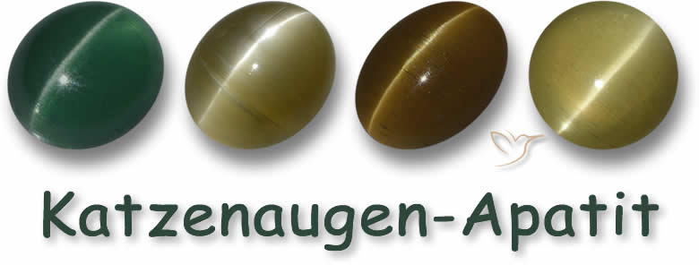 Katzenaugen-Apatit Edelsteine