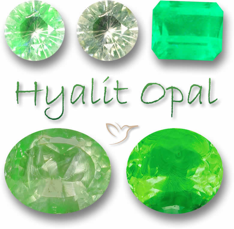 Hyalit / Glasopal Edelsteine