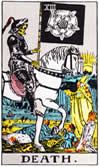 Tarotkarte - Tod