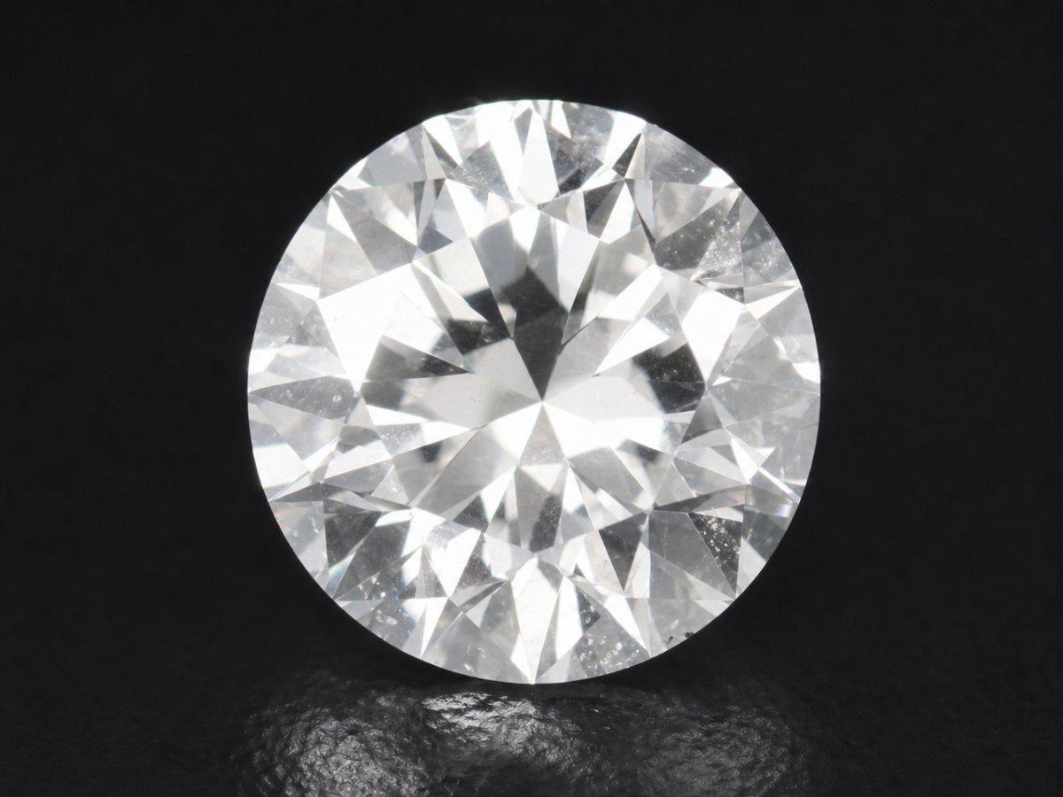 Nahaufnahme von natürlichen Diamanten