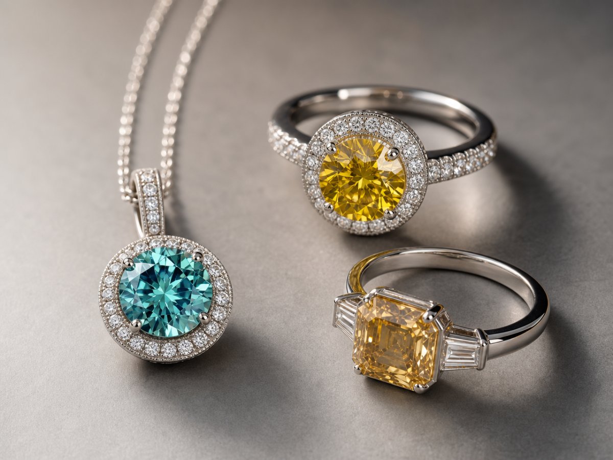 Diamanten als Schmuckstücke