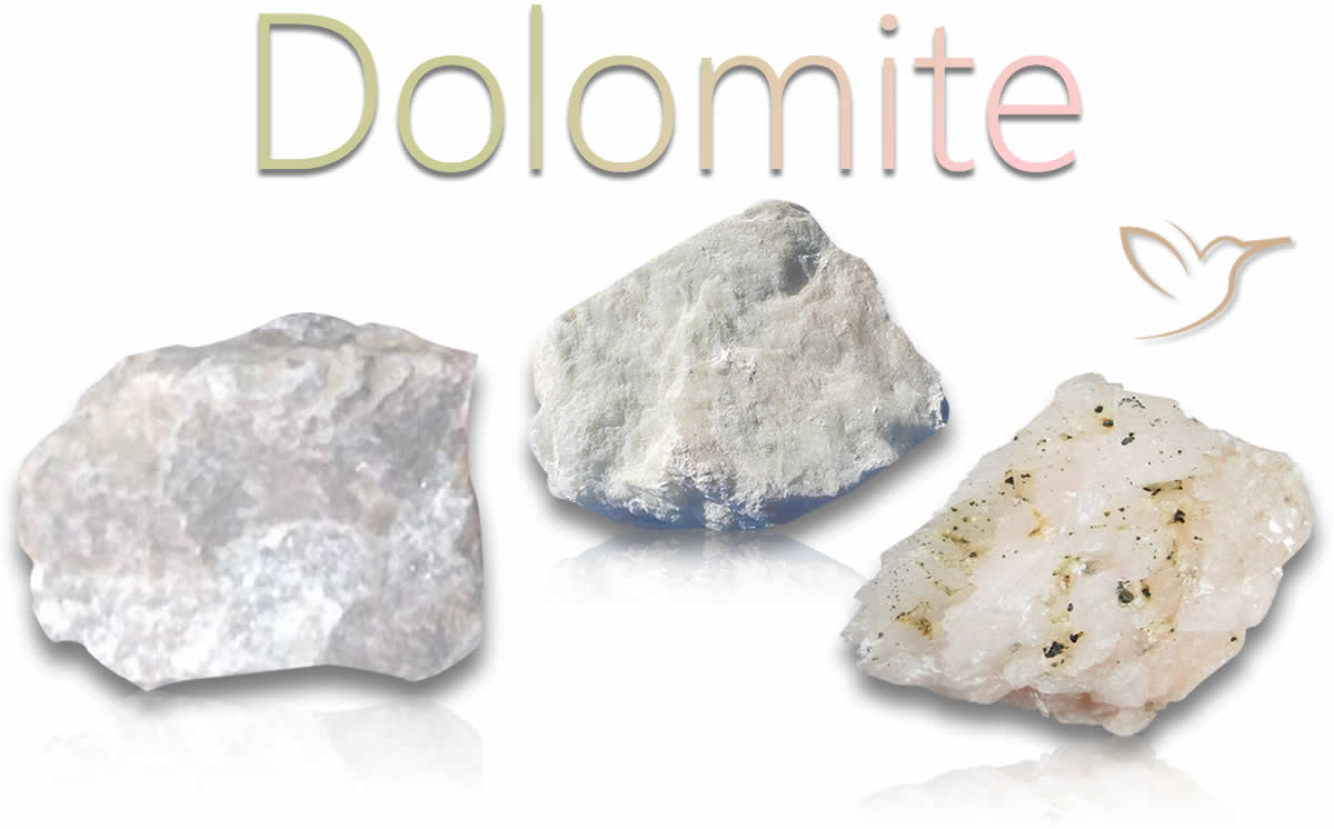 Weiße Dolomit Rohsteine