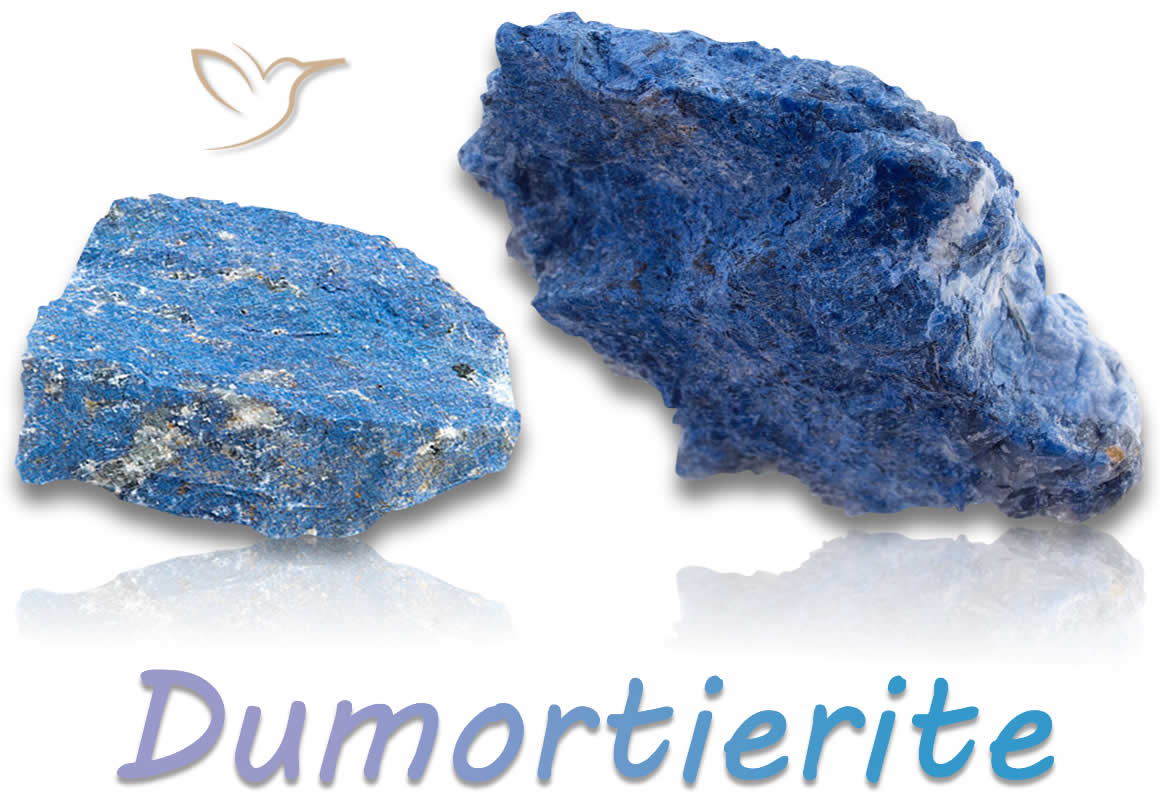 Dumortierit Rohsteine