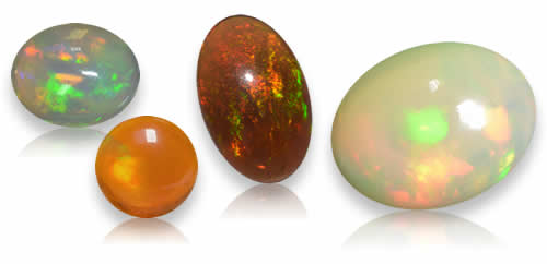 Geschäft Äthiopischer Opal Edelsteine