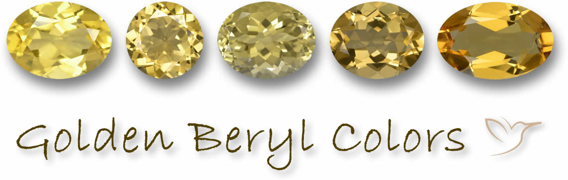 Goldene Beryllfarben