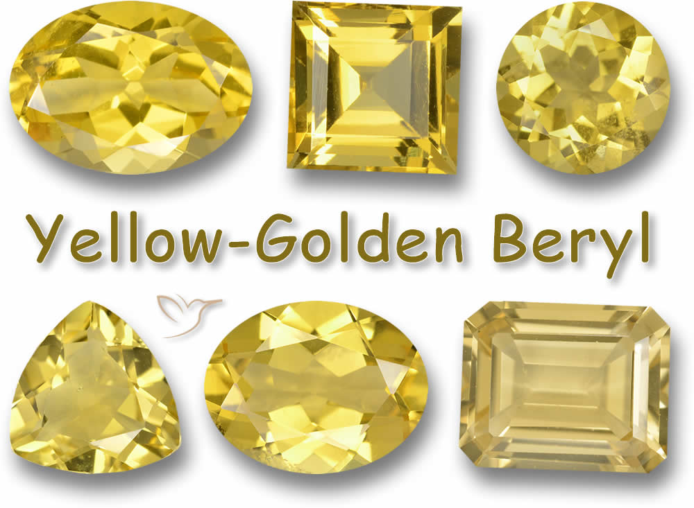 Kaufen Sie goldene Beryll-Edelsteine