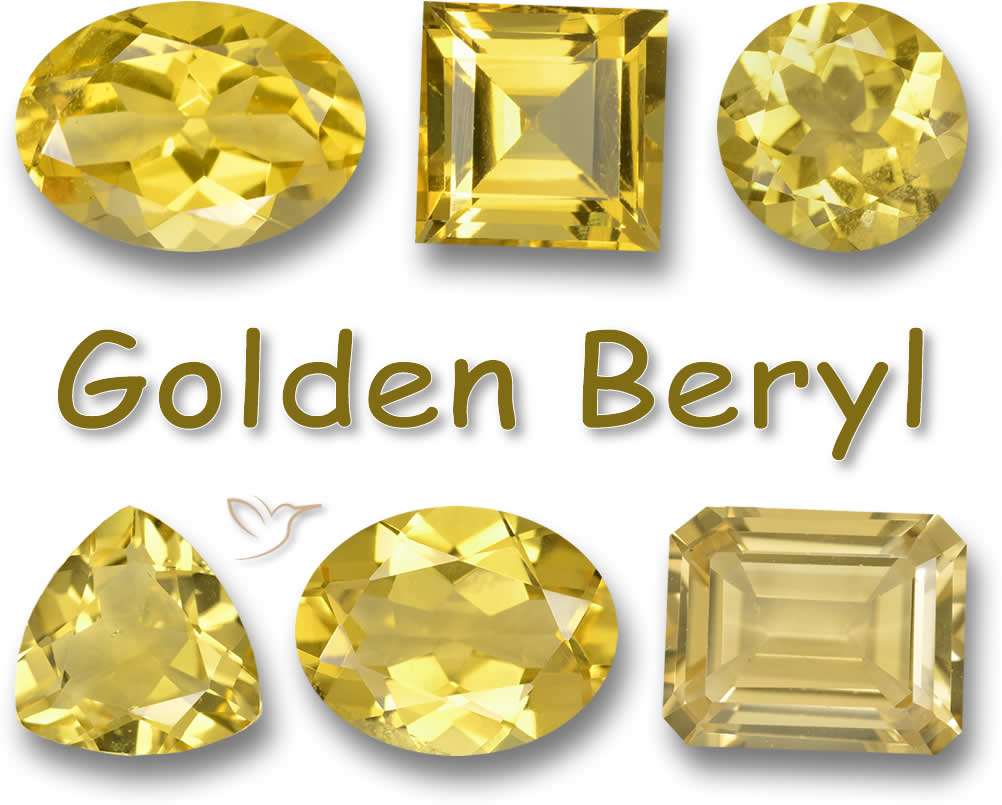 Goldene Beryll-Edelsteine kaufen