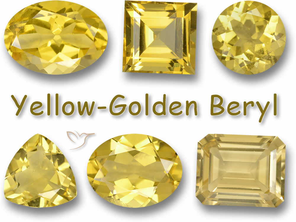 Kaufen Sie goldene Beryll-Edelsteine