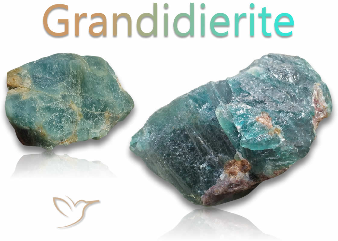 Grandidierit Rohsteine