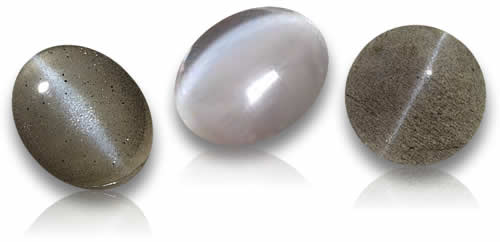 Graue Katzenauge Skapolith Edelsteine