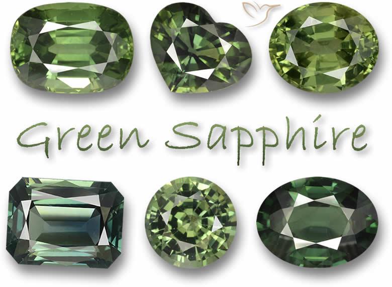 Grüner Saphir