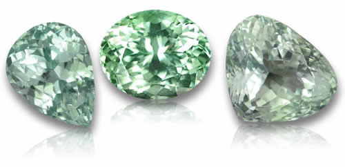Hiddenite Edelsteine