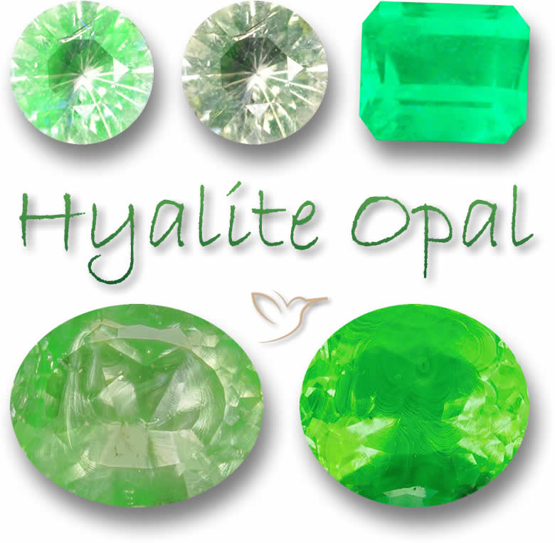 Hyalit-Opal-Edelsteine