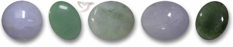 Jade-Edelsteine