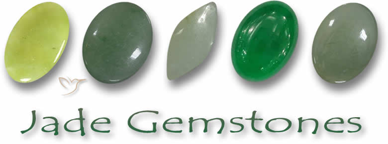 Natürliche Jade-Edelsteine