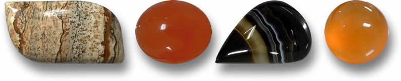 Jaspis und Karneol
