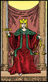 Tarot-Karte - Gerechtigkeit