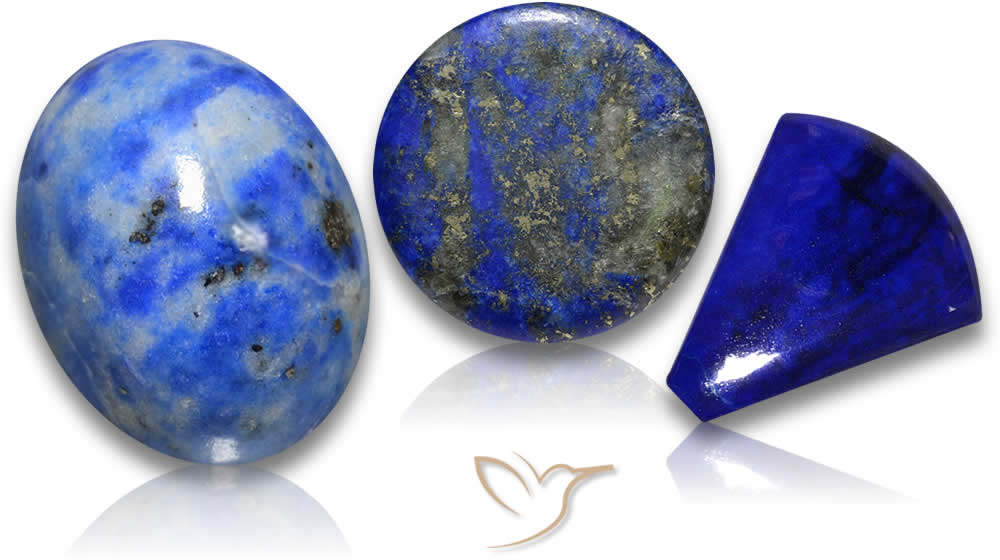 Lapislazuli-Cabochons