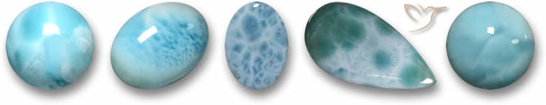 Larimar-Edelsteine