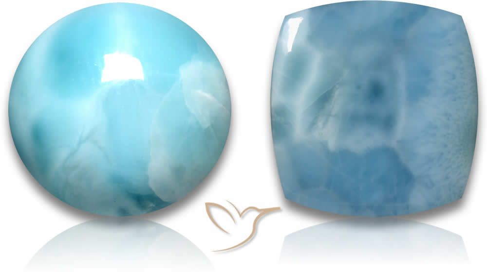 Pektolit/Larimar-Edelsteine