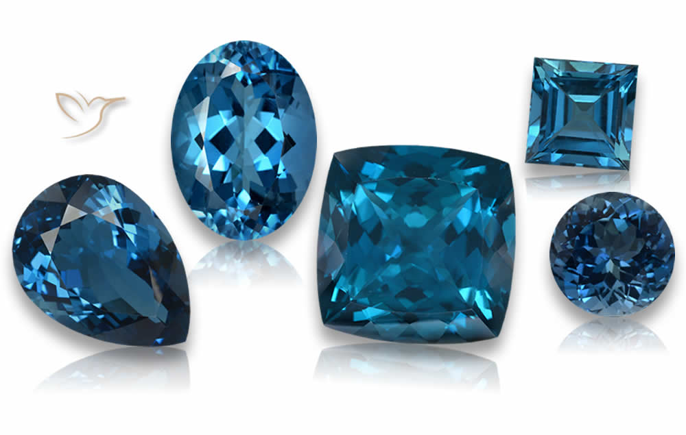 London Blue Topaz – zertifizierte Qualitätsedelsteine von GemSelect