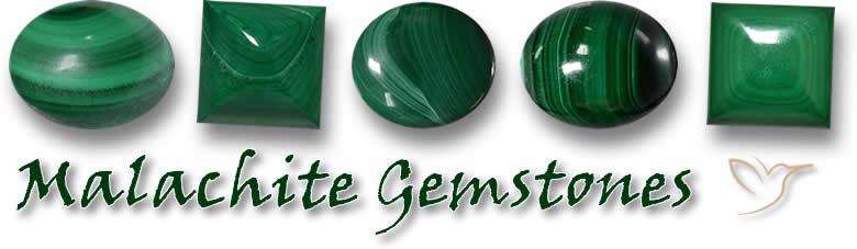 Natürliche Malachit-Edelsteine