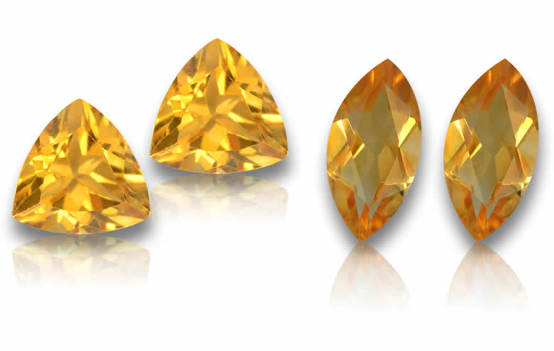 Passende Citrinpaare für Ohrringe und individuellen Schmuck