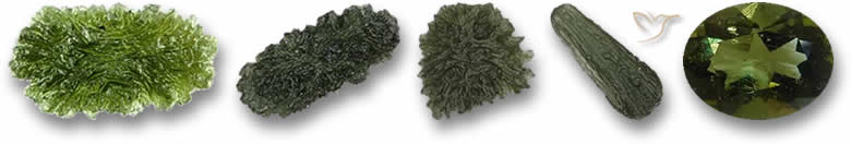 Moldavit-Edelsteine