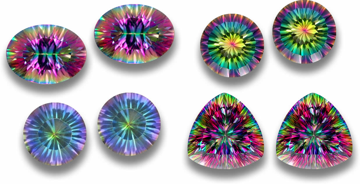 Kaufen Sie passende Paare aus Mystic Quartz