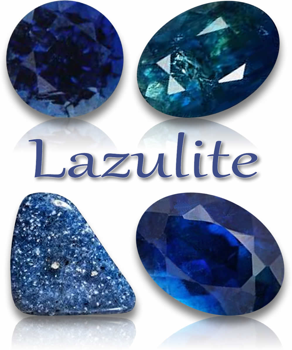 Lazulit-Edelsteine