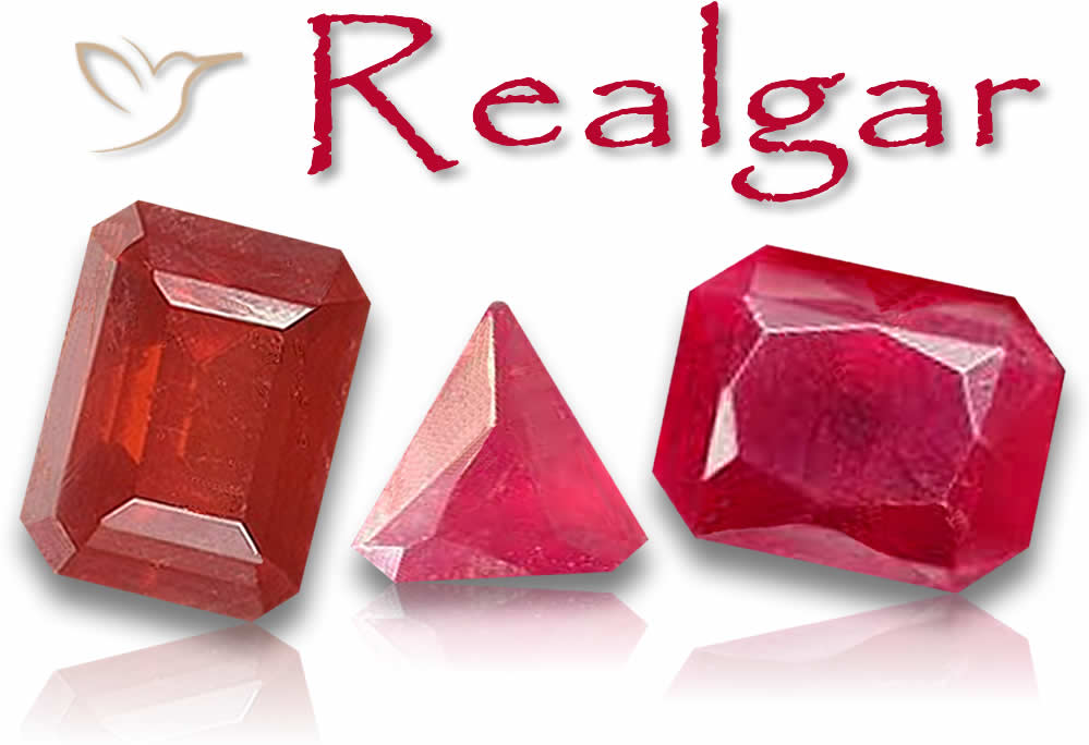 Realgar-Edelsteine