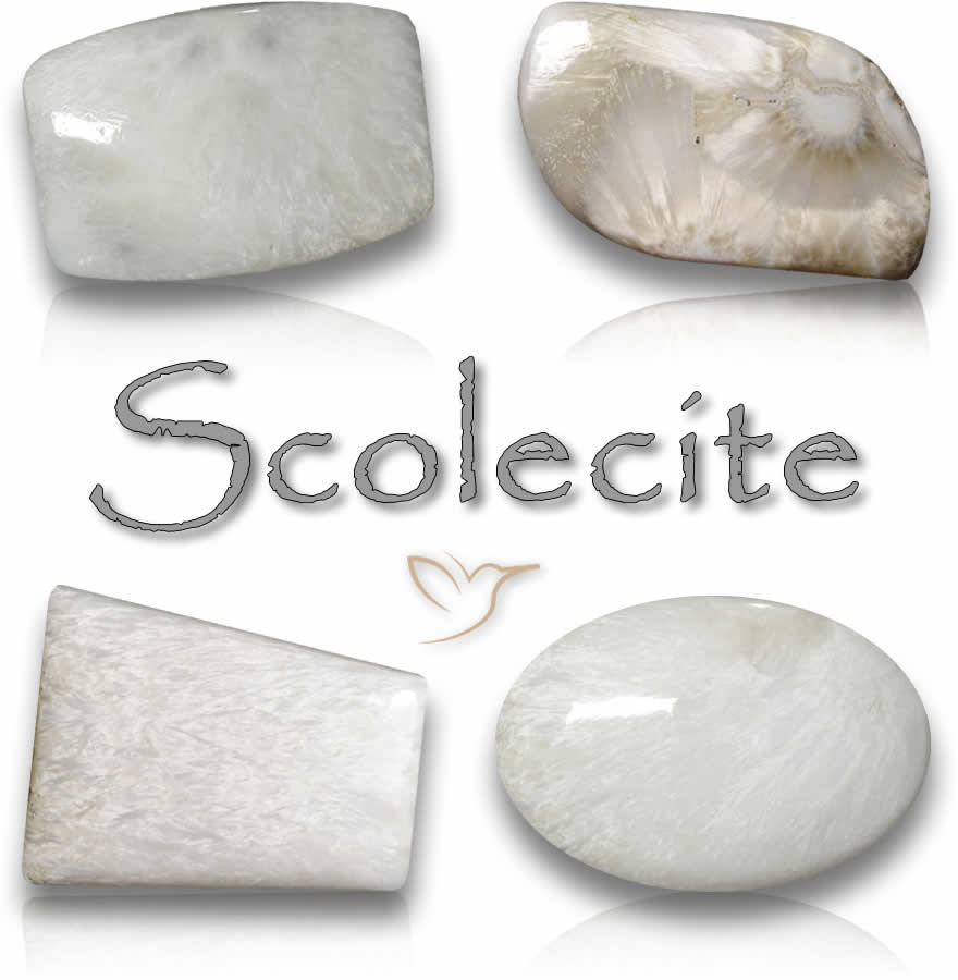 Scolecit-Edelsteine