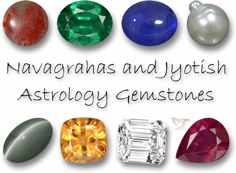 Edelsteine der Navagrahas- und Jyotish-Astrologie