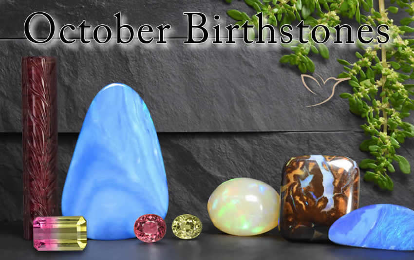 Geburtssteine für Oktober