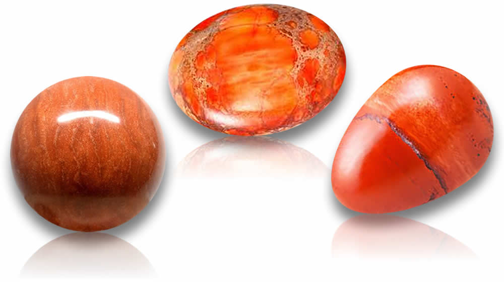 Orange Jaspis Edelsteine kaufen