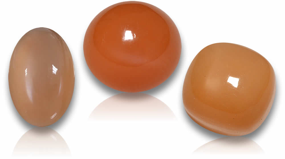 Orange Mondstein Edelsteine kaufen