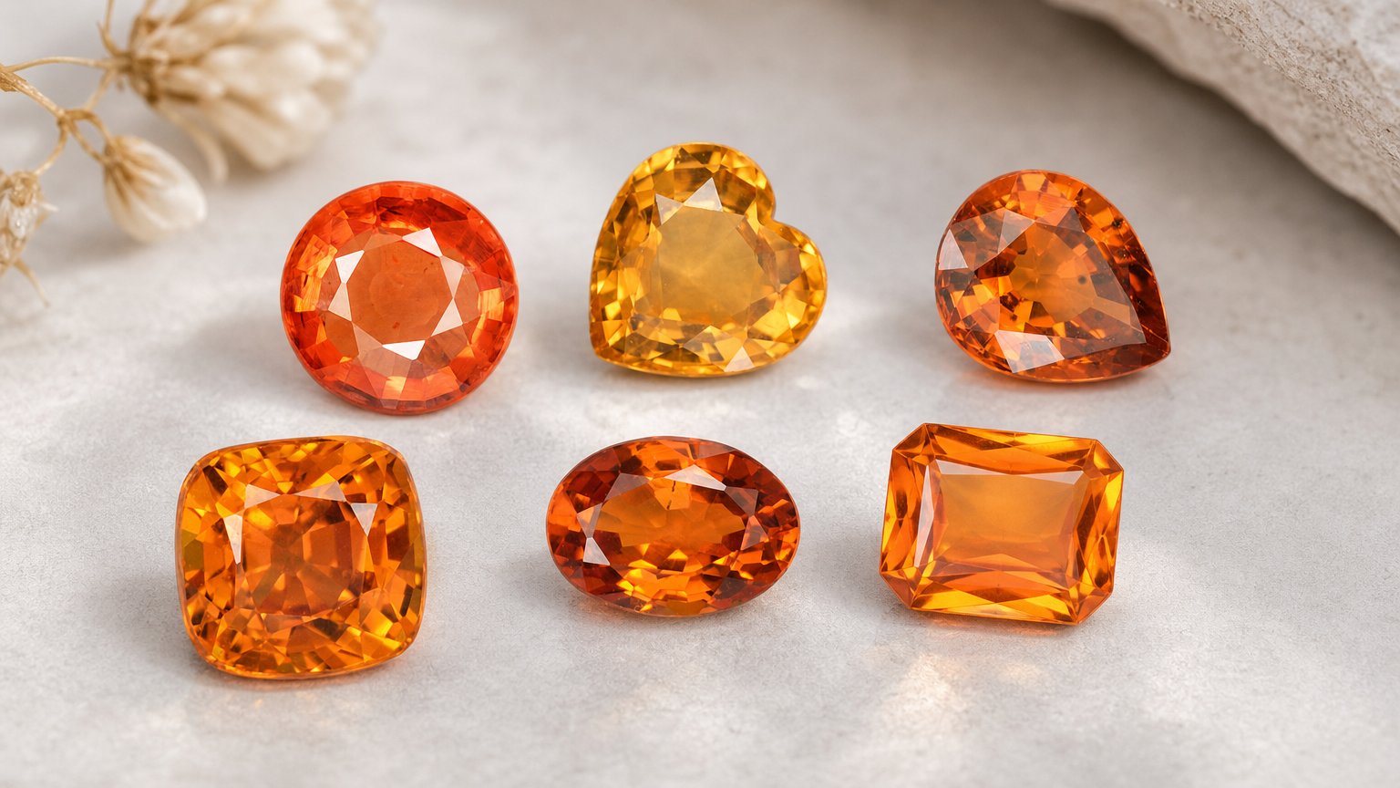 Natürlicher orangefarbener Saphir – Kaufberatung