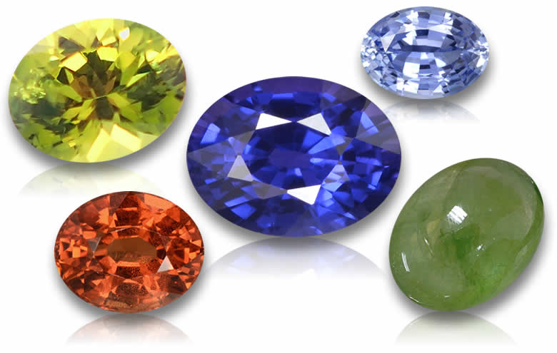 Oval Sapphire Gemstones - Natural, Certified