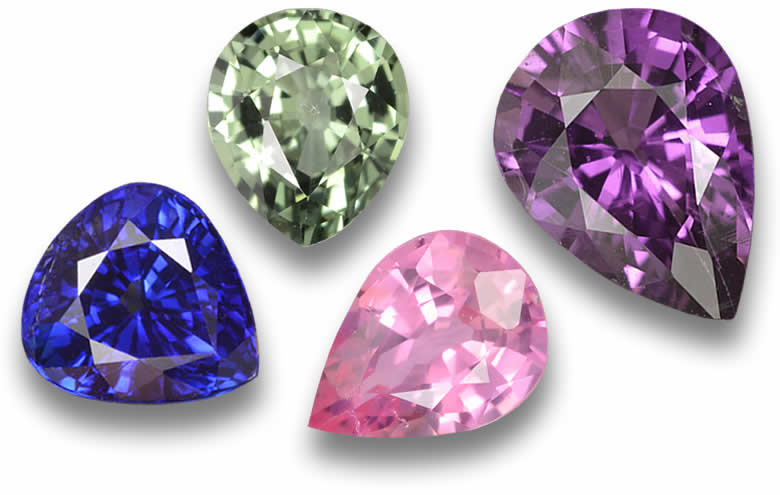 Shop Loose Pear-Shaped Sapphire, Natural, Certified Pear-Cut Sapphires, Wholesale Pear-Shaped Sapphire