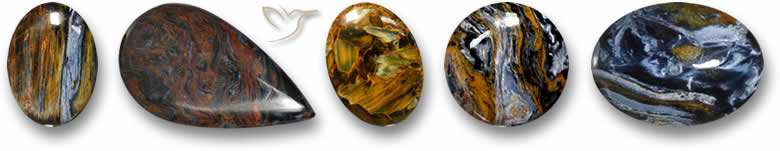 Pietersit Edelsteine