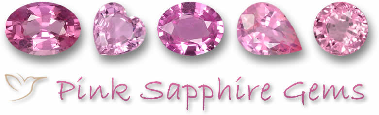 Rosa Saphir zu verkaufen