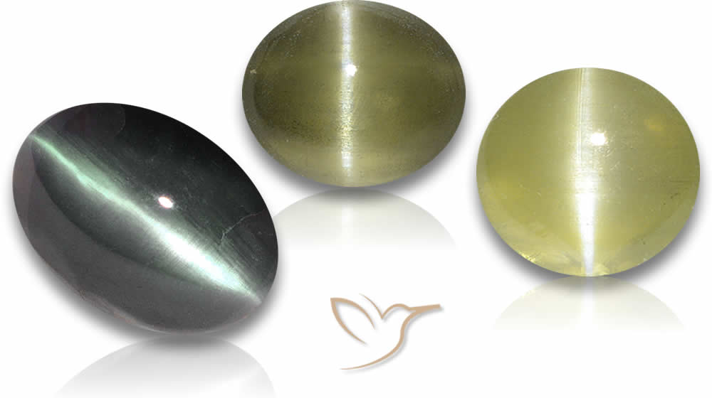 Seltenes Chrysoberyll-Katzenauge