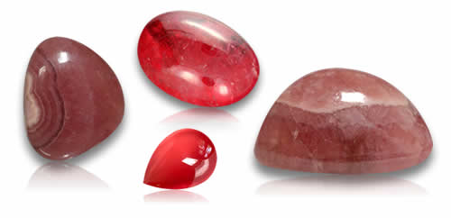 Geschäft Rhodochrosit Edelsteine