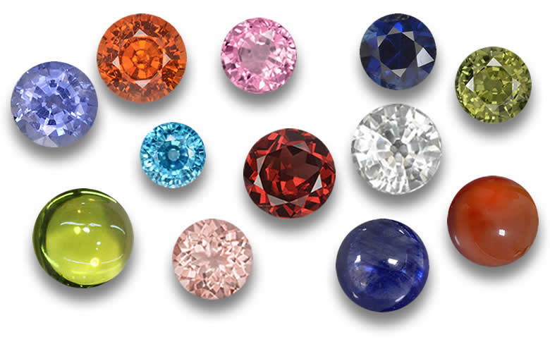 Round Gemstones for Engagement Rings: Sapphire, Ruby, Emerald, Morganite, Tourmaline, Spinel and More